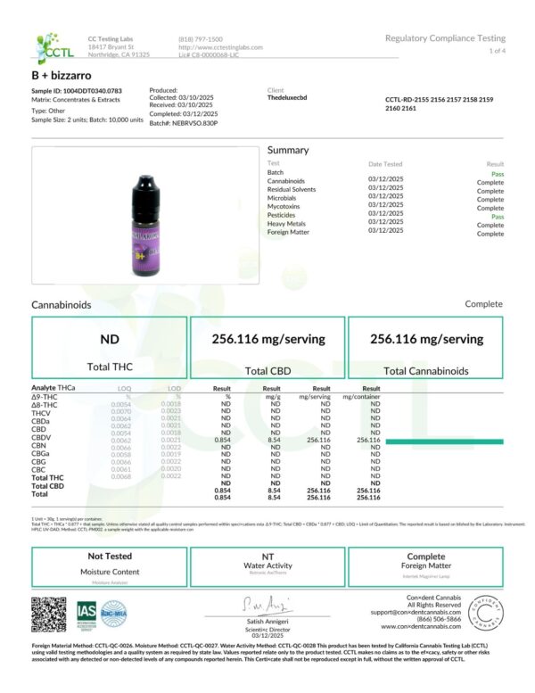 B Plus (bizarro) E-liquid Vape Juice-15ml - Image 2